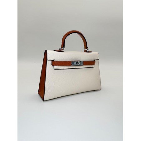 Kelly 25 Beige et Marron