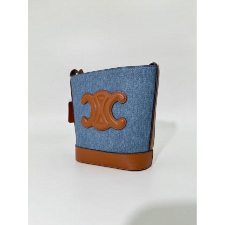 Sac Seau Triomphe Jean et Marron